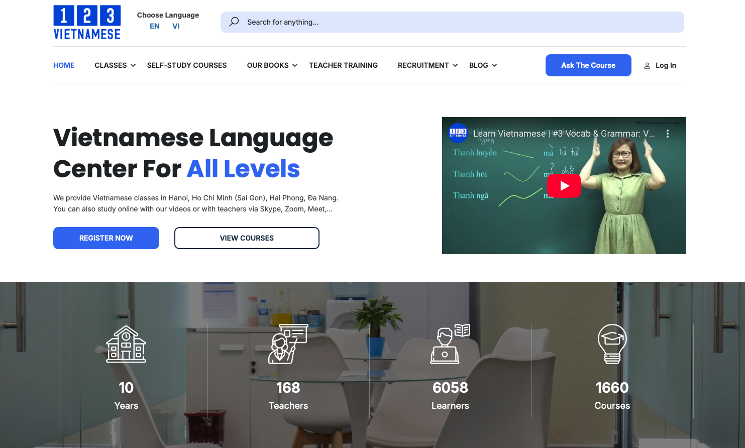 Learn Vietnamese in Ho Chi Minh City